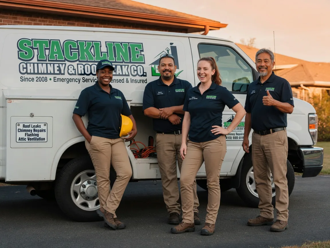 Chimney flashing repair company in Argonia, KS